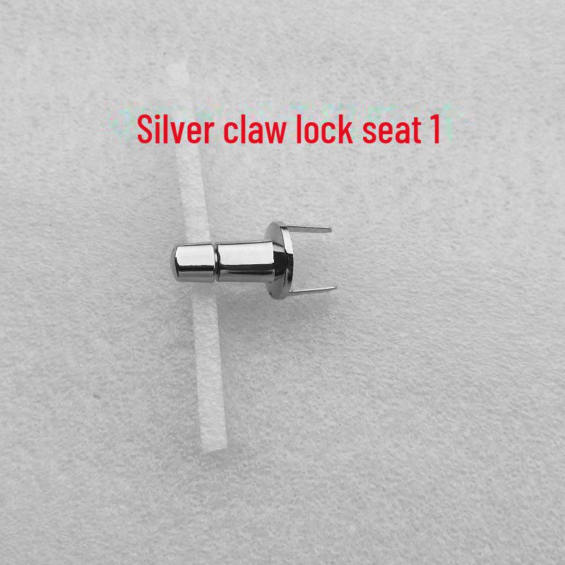 Diamond-Shaped Black Crossbody & Shoulder Bag with Gold/Silver Gilded Twist Lock Hardware