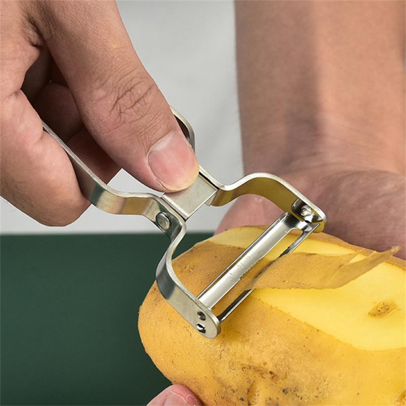 Manual Vegetables Peeler Stainless Steel Multifunctional Potatoes Cutter Slicer Grater Fruit Peeling Knife Novel Kitchen Gadgets