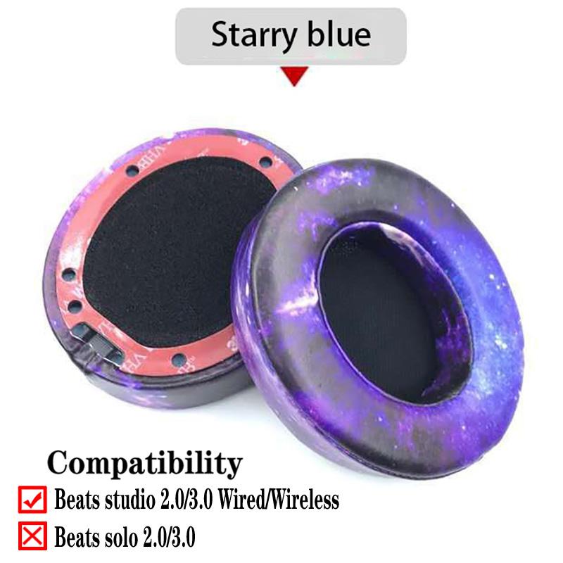 For Beats Studio Replacement Earpads Cushions Professional Customized Ear Pad Fits Studio 3 Wired/Wireless & Studio 2 Wireless