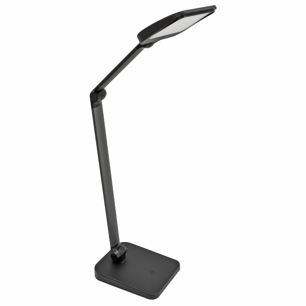 OHM OHM Electric LED Desk Light Ra93 Touch Switch 620 Lumens Daylight 3 Levels Dimming Angle Adjustment Equivalent Black A-Type ODS-LDR4KK 06-2200