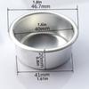 30Pieces Candle Making Kits Aluminum Tins Jars Cups for DIY Scented Candle and Crafts Tealight Round Containers Mold