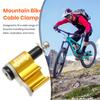 Bike Cable Housing Guide Aluminum Alloy Lightweight MTB Road Mountain Cycling Bicycle Shift Oil Cable Housing Holder Clip Clamp