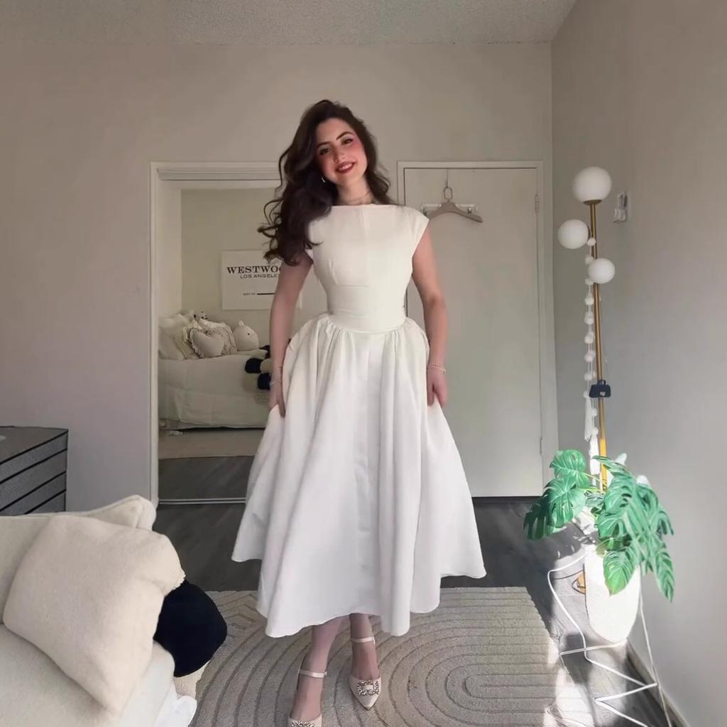 Европейская и американская женская одежда лето новый французский темперамент узкое и тонкое большое расклешение с открытой спиной платье А-силуэта