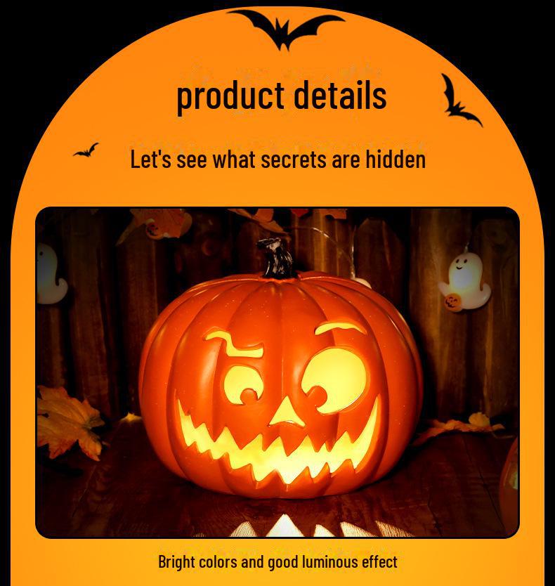 Светодиодный тыквенный фонарь Декор на Хэллоуин для вечеринок и мероприятий
