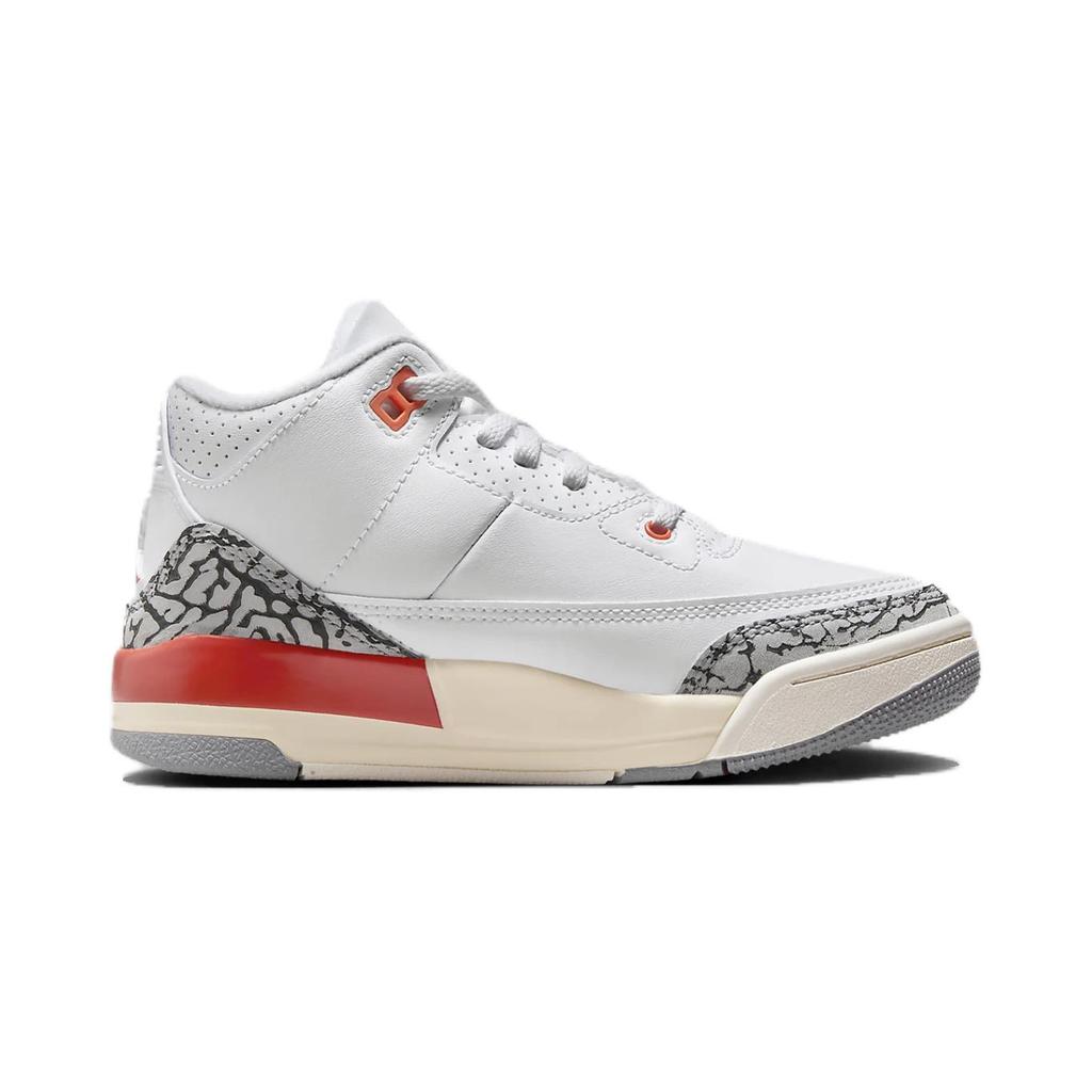 Детские кроссовки Air Jordan 3 Retro PS Georgia Peach White Cosmic-Clay Sail FQ9174-121