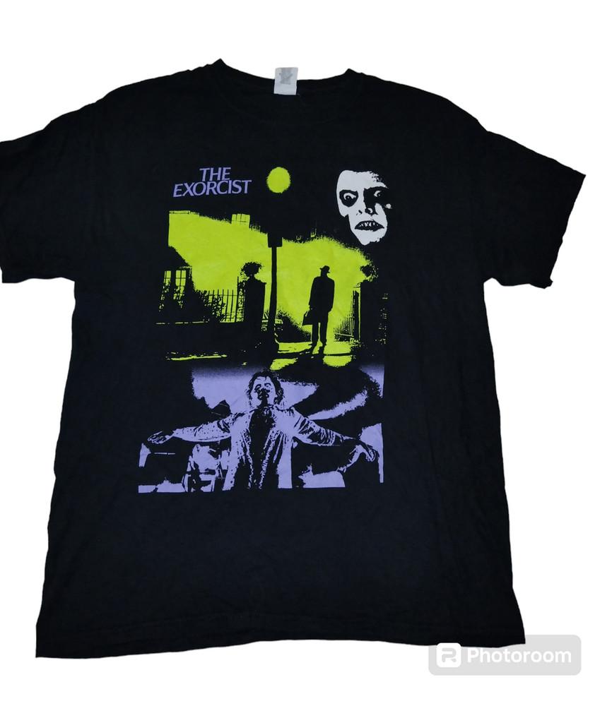 The Exorcist Horror Movie Classic Style Black Unisex Tshirt Men Women KH12243 Unisex T-Shirt
