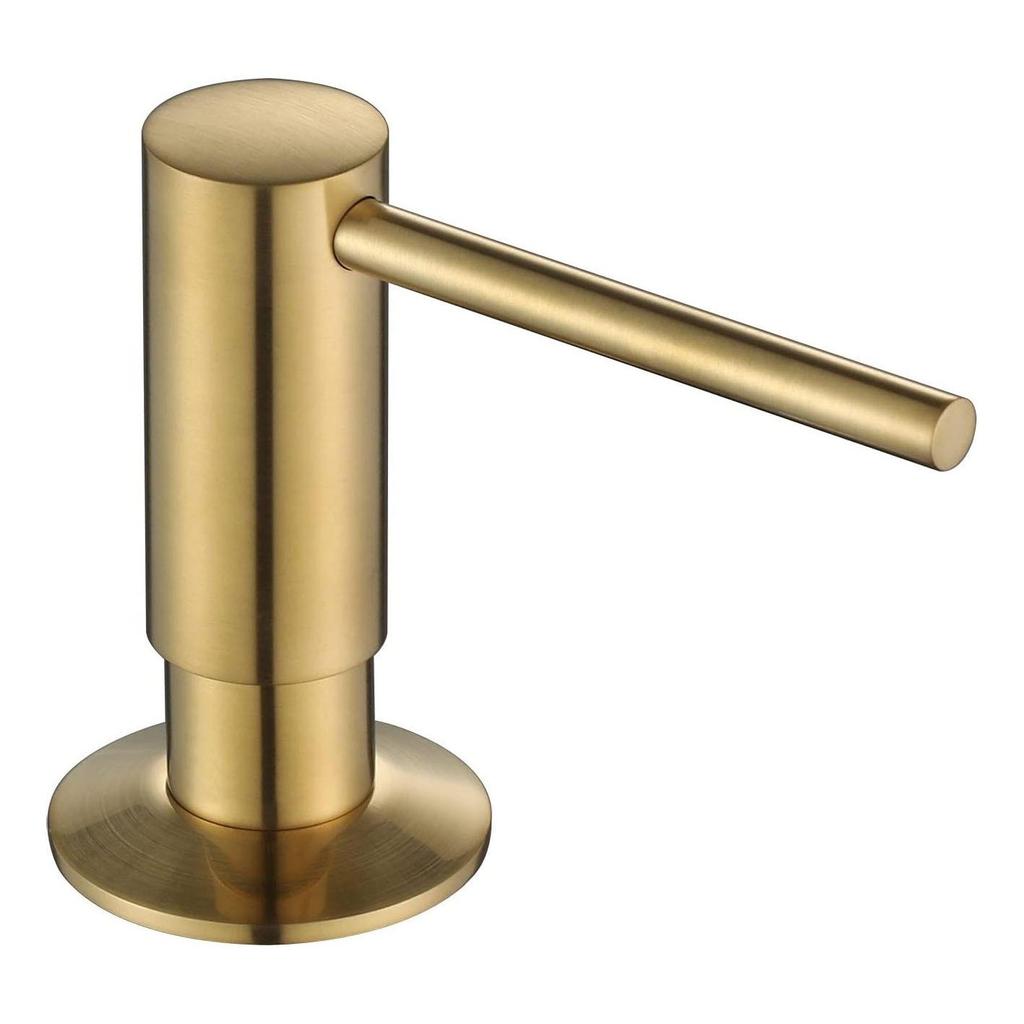 All-Copper Press-Type Kitchen Sink Soap Dispenser, 500ml Capacity