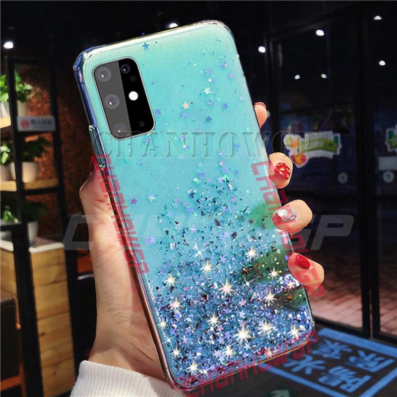 Блестящий мягкий чехол для Huawei