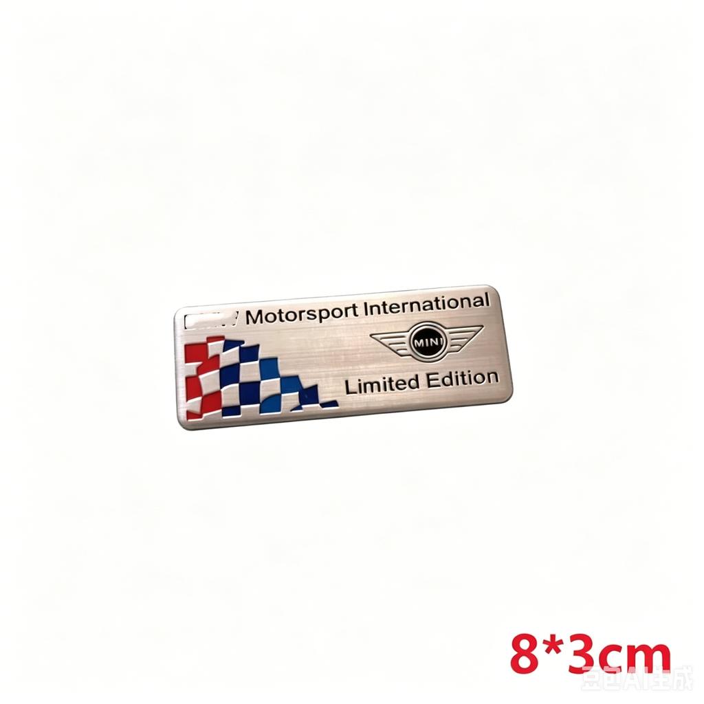mini cooper cooper r56 fridge Cooper JCW R55 F56 R57 R58 R59 R60 R61 3D Aluminum Car Badge Emblem Sticker