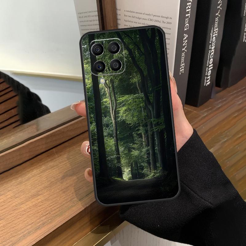 Красивый чехол с изображением горного леса для Samsung Galaxy M56 M16 M36 M33 M53 M13 M12 M32 M52 M20 M15 M55 M31 M14 M35 M34 M54