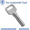 5-100Pcs/Lot Uncut Blank Keys Residential Copper Security Door Ab Computer Key Domestic Lock Spare Components 29.5x8.7x2.2mm