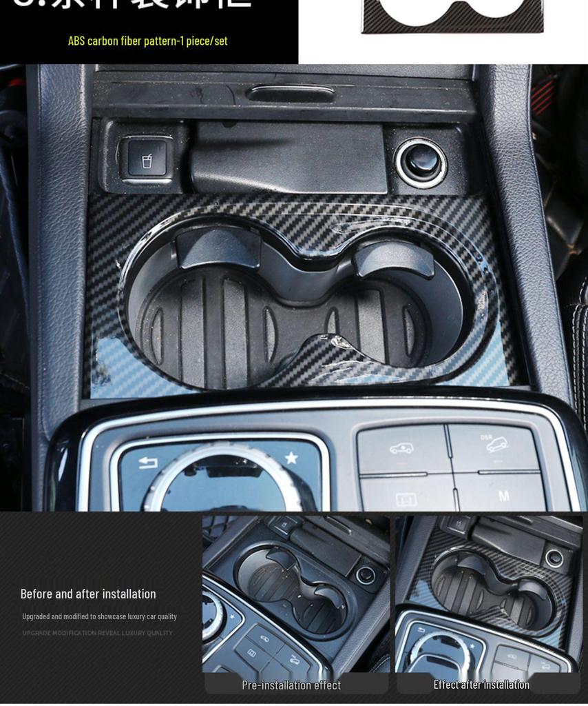 Наклейка на вентиляционное отверстие из углеродного волокна для Mercedes GLE/GL/GLS/ML