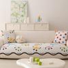 Summer Ice Cooling Sofa Towel Cartoon Sofa Cover Four Seasons Universal Armrest Towel Non-slip Seat Cushion Home Accessories