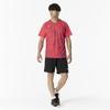 Игровые шорты Dynamotion Официально одобрены Japan Badminton Radiant Размер M Футболка/рубашка для тенниса/бадминтона, рукав, влагоотводящая, быстросохнущая, прилегающая,