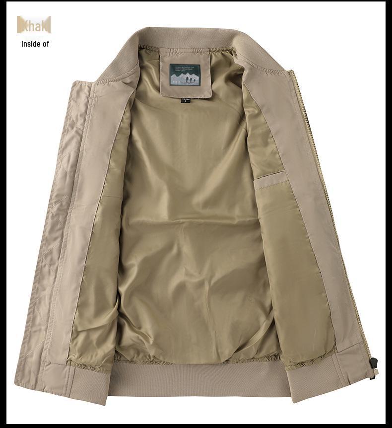 Men's Waterproof Multi-Pocket Outdoor Jacket for Spring and Autumn Camping