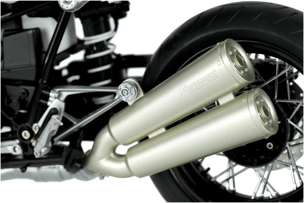 GSI Creos Meng Model BMW R nineT Option 719 Винтажная Литая Пластиковая Модель в Наборе 1/9 Многоцветная Предварительно Окрашенная MMT-003U