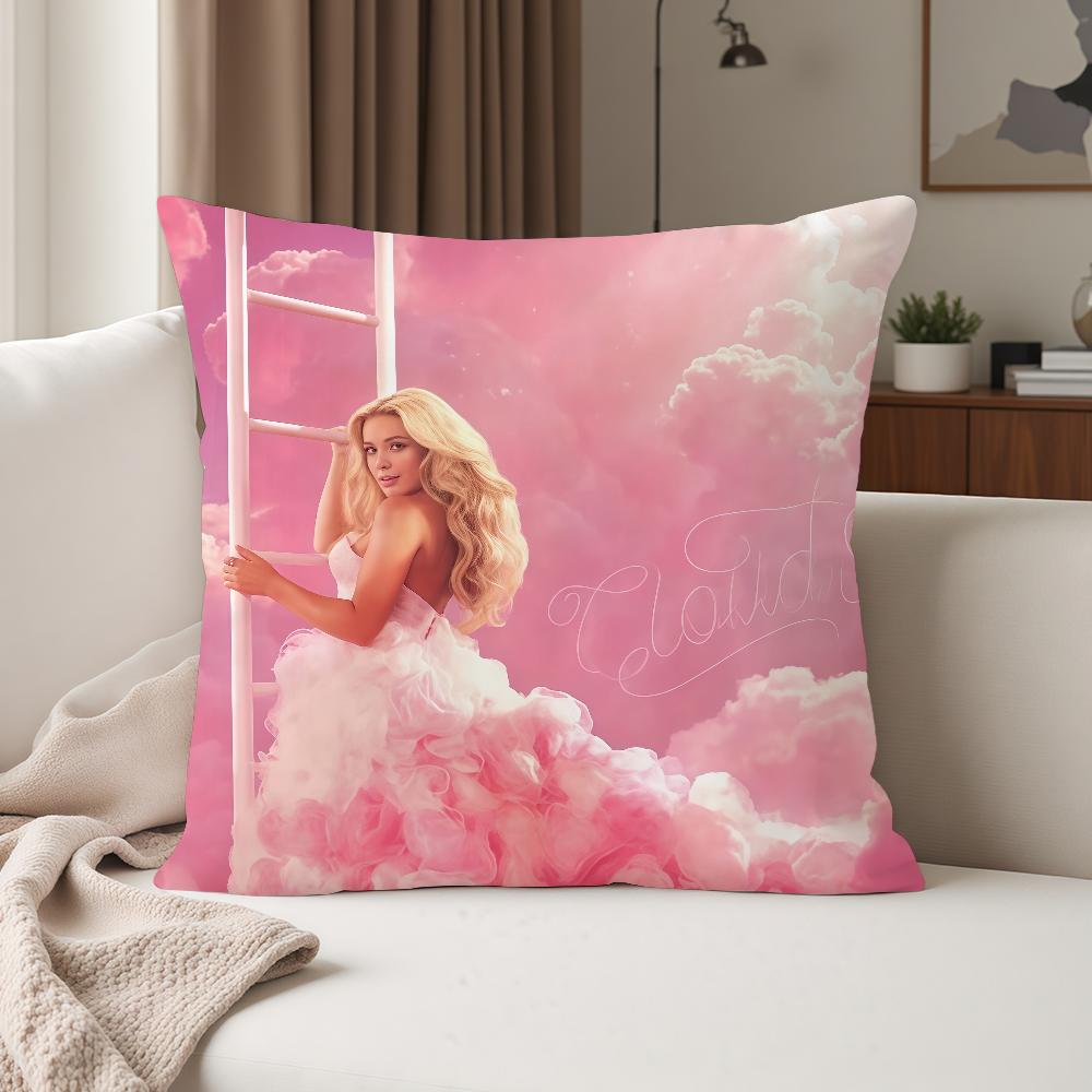 Singer MMegan Moroney Pillow Case Suitable For Bedrooms Living Rooms Cars Home Decoration