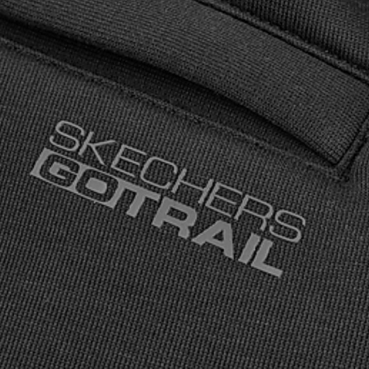 Skechers Серия для улицы Простой логотип Удобные Дышащие Модные Повседневные Вязаные Спортивные Штаны Женские брюки Угольно-черный P125W117-0018