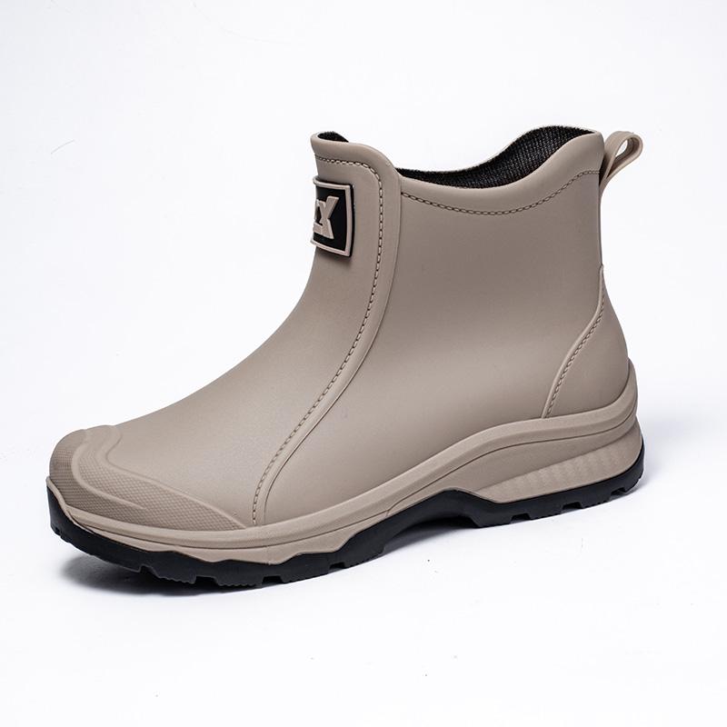 2025 New Design Men Fashionable Outdoor Anti-Slip Waterproof Rain Shoes Rain Shoes