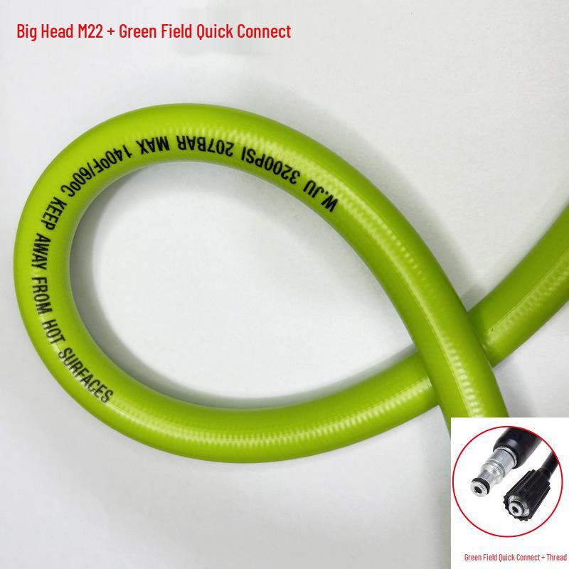 Гибкий шланг высокого давления Green Field для мойки Karcher, Black Cat и для выхода воды.