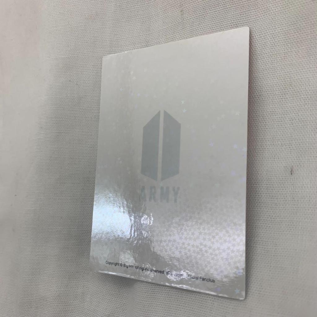 [Б/У] BTS FC Бонус за продление Продление Торговая карточка Чонгук SYS