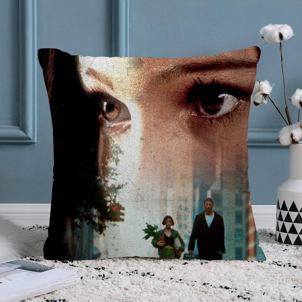 Classic Movie Leon The Professional Home Pillow Cushion Cover Pillowcase Living Room Sofa Home Decor Customized