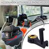 Car Back Seat Hook W/ Phone Holder & Bracket - 360. Mobile Headrest Multi-functional Seat Car H P5I6