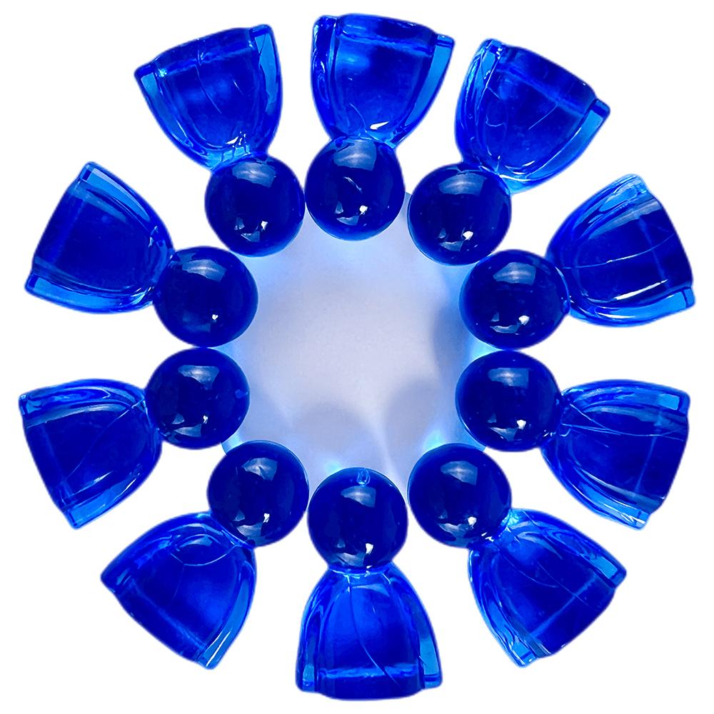 Акриловые игровые маркеры 10 шт. цветные прозрачные гуманоидные шахматные фигуры настольные игры аксессуары