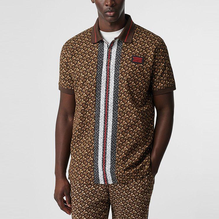 Burberry Мужские рубашки-поло Maller Коричневый Умеренный 80182621