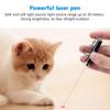 2-In-1 Cat Pet Toy Red Laser Light LED Pointer Pen White Flashlight Torch Interactive Training Laser Pointer Pen For Cat Dogs