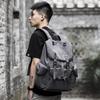 Повседневный холщовый рюкзак, модный мужской школьный рюкзак для студентов, ретро-рюкзак для путешествий