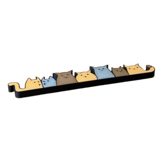 1/2Pcs Cat Refrigerator Magnet Photo Holder Home Office Kitchen Whiteboard Locker Fridge Kitten Magnetic Decoration Ornament