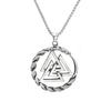 Vintage Viking Dragon Pendant Punk 316L Stainless Steel Vikings Valknut Necklace for Men Domineering Jewelry