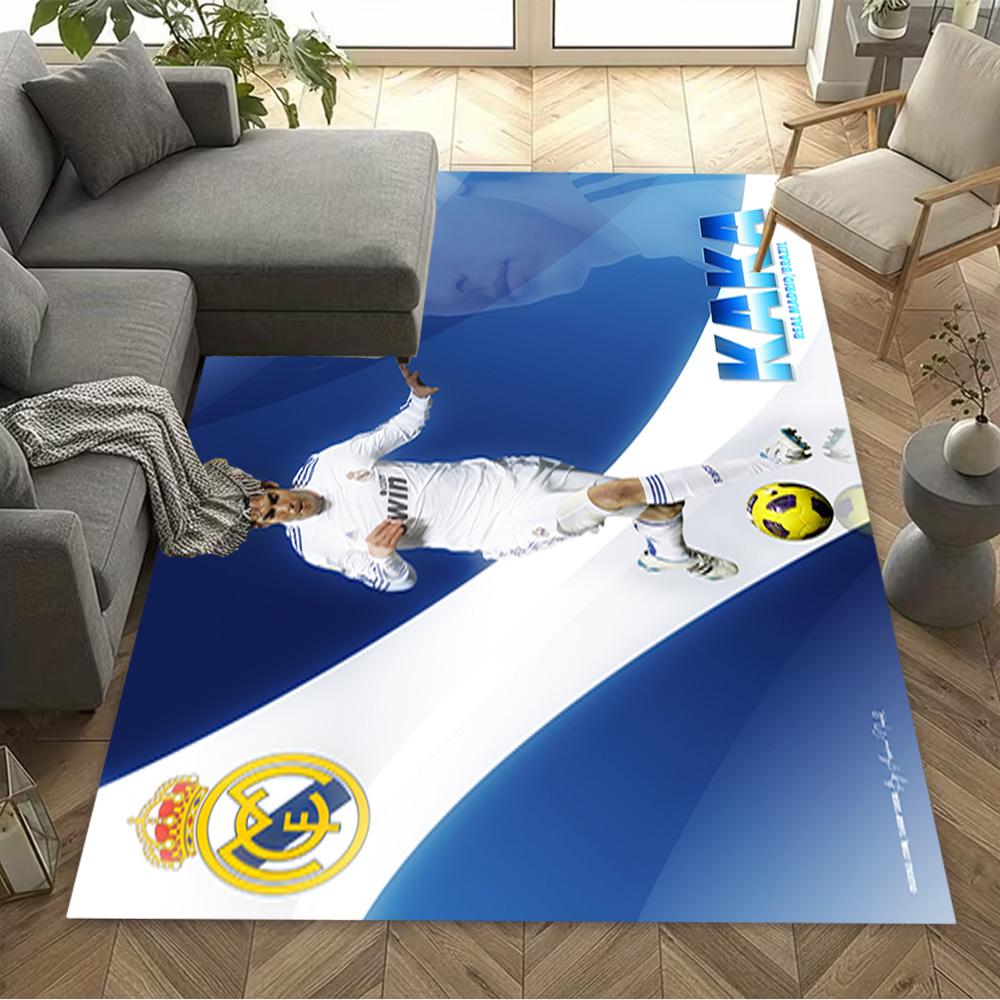 Soccer Player Action Carpet Suitable for Dormitory Bedrooms Outdoor Balcony Anti-slip Rug Anime Office Decor Perfect Gift for Friends & Family