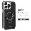 Чехол-подставка из ПУ-кожи с поддержкой MagSafe для iPhone 16 15 14 13 12 11 Pro Max Plus, магнитный, для беспроводной зарядки, противоударный