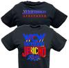 Крис Джерико WCW Monday Night Raw Jericholic Мужская черная футболка