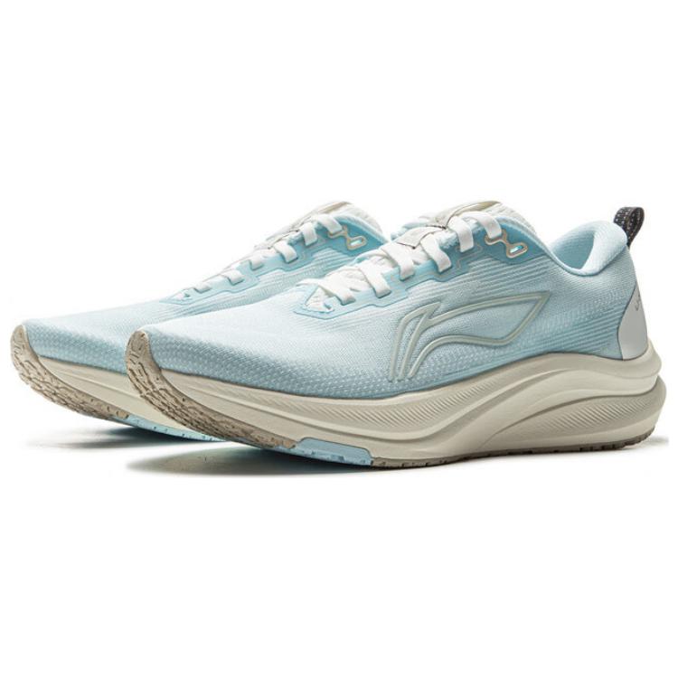 Li Ning Red Hare 8 Износостойкие и легкие Низкие повседневные кроссовки для бега Женские Синие Белые ARPV004-6