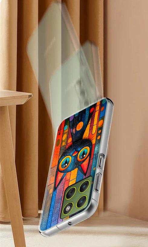 Etui Do Motorola Edge 70 Obudowa Foto Case Plecki Grafika Kotek + Szkło