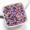 10 г/Лот 2 мм Стеклянные Бисерные Бусины Смешанного Цвета Круглые Разделительные Бусины Для DIY Серьги Браслет Ожерелье Аксессуары Для Изготовления Украшений
