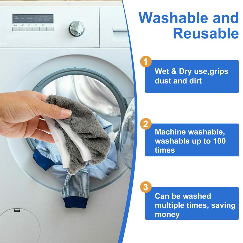 16 шт. Сменные насадки для паровой швабры, насадки из микрофибры для швабры, моющиеся, многоразовые, аксессуары из паровой ткани для ручного пароочистителя для дома
