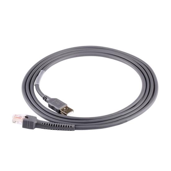 Высокоскоростной кабель USB 2.0 A к RJ45 для сканера штрих-кода LS1203 LS2208