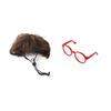 Clown's Hair Kitty Wavy Hair Adjustable Fit Cat Fake Hair  Party Play Costume