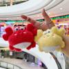Adorable Crab & Lobster Plush Keychain Charm