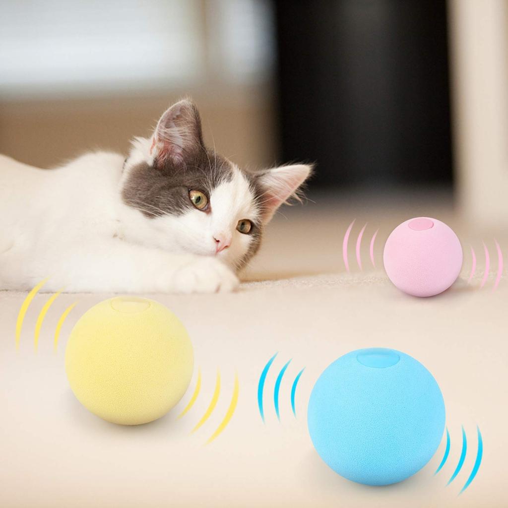 Call Cat Toy Ball Интерактивный мяч Гравитационный мяч Зоотовары Cat Toy Ball со звуком Attract Cat
