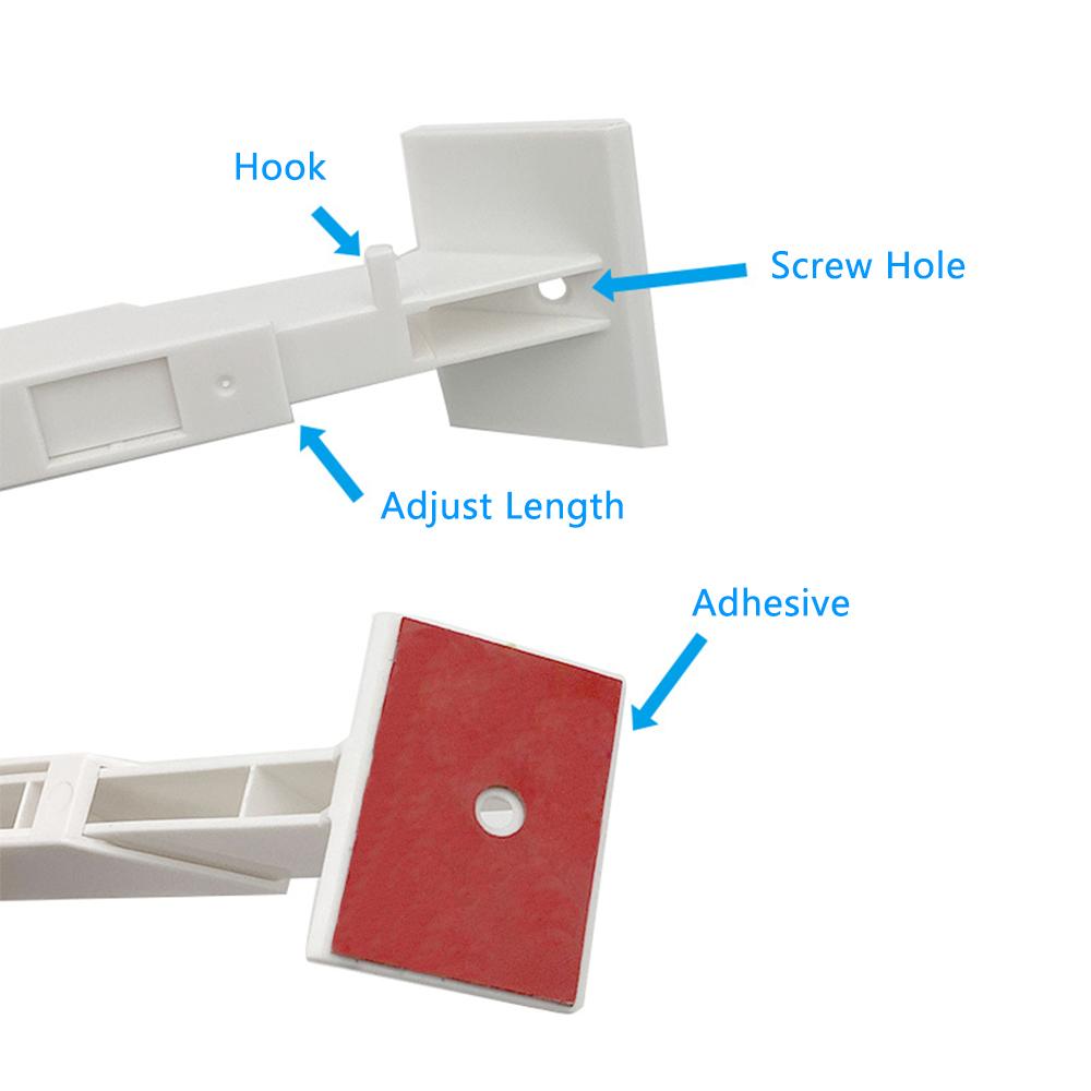 Дорожный душ для автодома, угловая полка для хранения, штанга, регулируемая длина, угловая полка для душа, стик