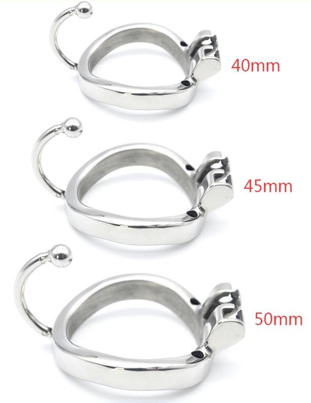 Hooky Metal Chastity Cage 7.5 X 3.3cm