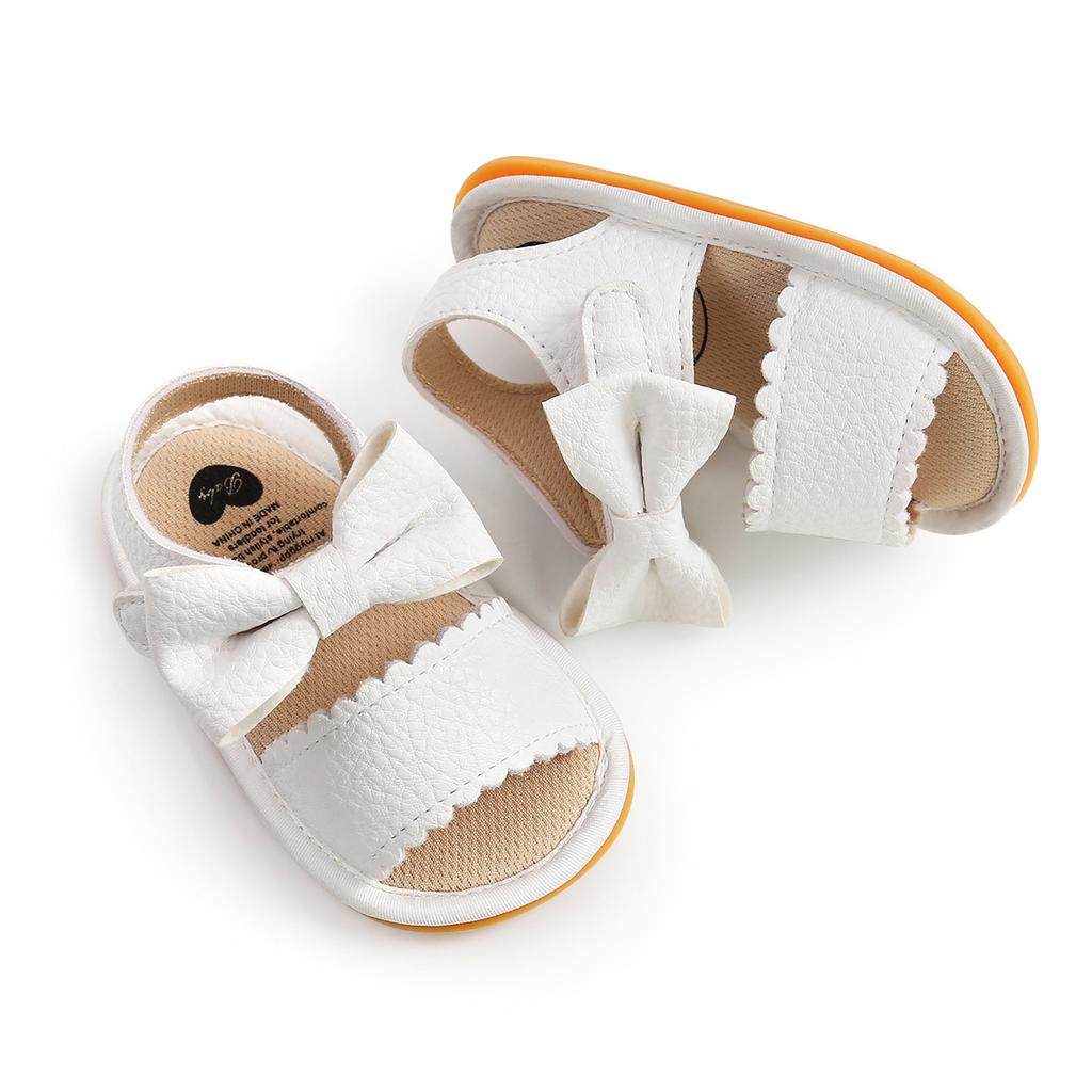 MYGGPP Summer Baby Sandals Baby Shoes Toddler Shoes Bow Shoes