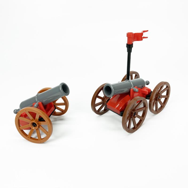 Пазл Собранный Строительные Блоки Пушка Военное Оружие DIY Пластиковые Детали Игрушки Аксессуары Детское Просвещение Образование