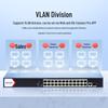 Hikvision 26-Port Cloud Managed Gigabit High-Power PoE Switch CN plug (adapter included)