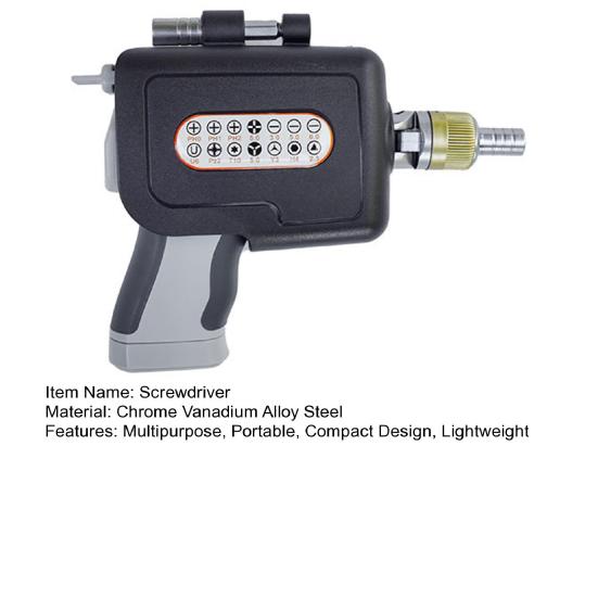 Набор отверток с эргономичным дизайном, храповым механизмом, 180-градусной многоугольной электрической отверткой с набором магнитных бит